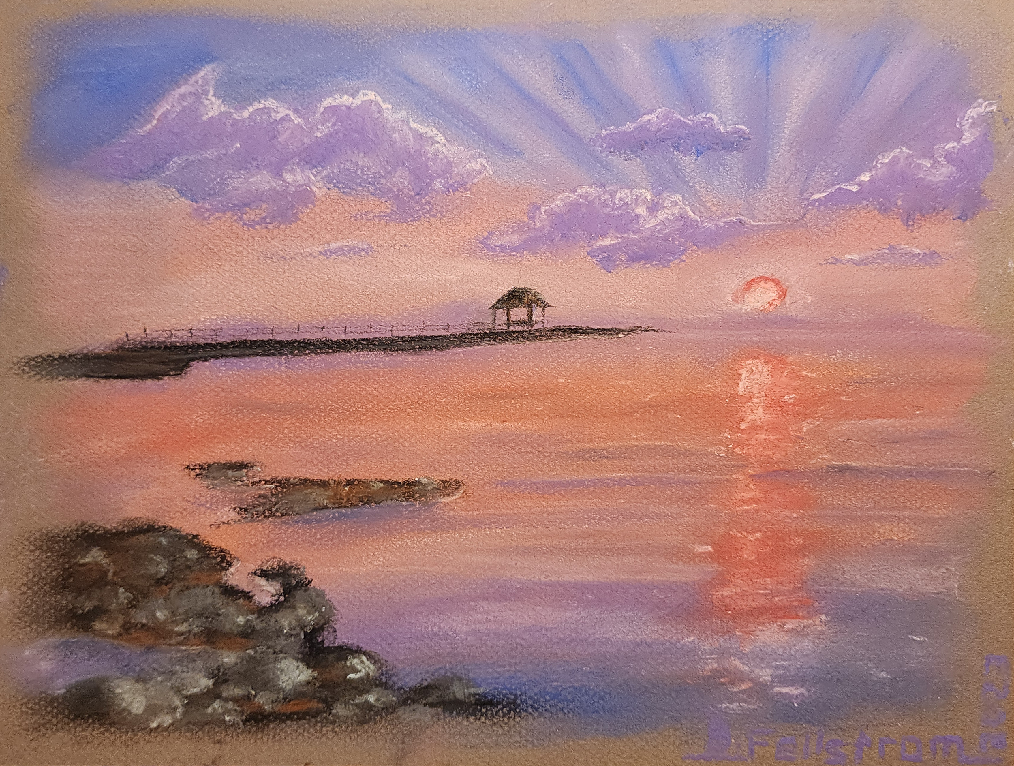 OBX Sunset | Pastels